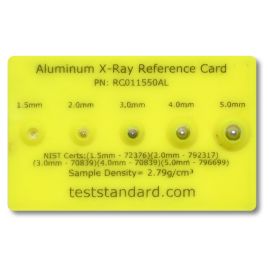 X-Ray System Reference (JIMA) Cards Aluminum