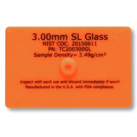 X-Ray System Test Card Quartz Glass