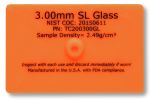 X-Ray System Test Card Quartz Glass